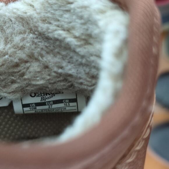 OshKosh B'gosh® Allister Toddler Boys' Ankle Boots boys size 10 GUC - Picture 9 of 9